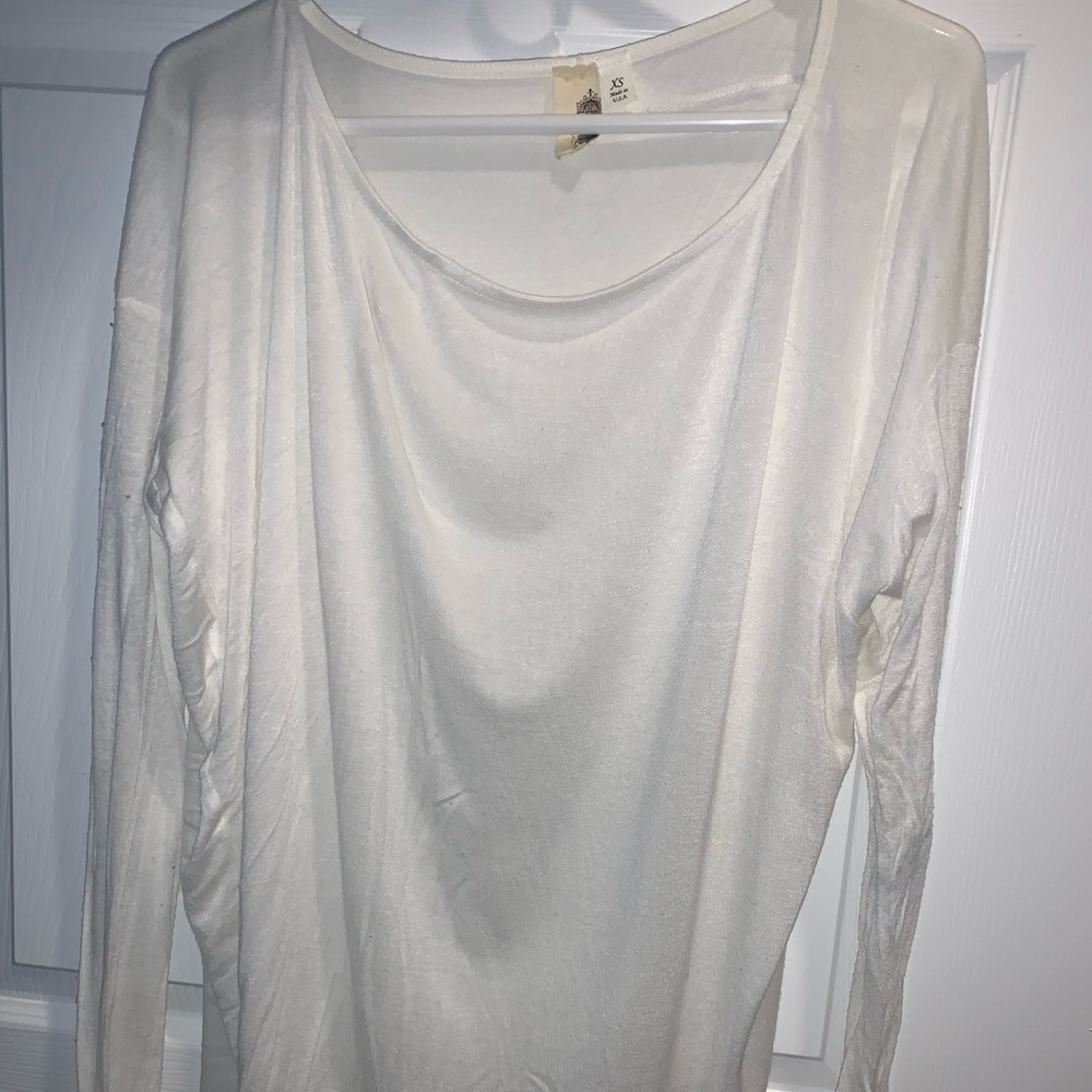 Like new Francesca’s sheer shirt